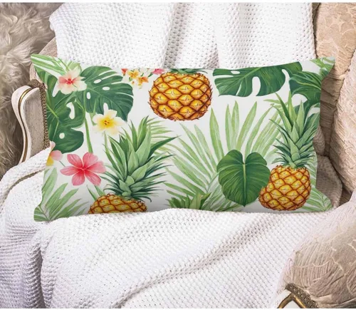 Miniatura 21 de EKOBLA Funda de almohada decorativa con pintura de acuarela, fundas de almohada de coníferas, bosque, invierno, nieve, paisaje, cintura verde