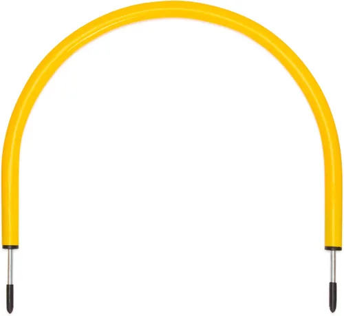 Miniatura 3 de Champion Sports Juego de arco de pases de fútbol, 12 arcos de entrenamiento duraderos con estacas y bolsa de transporte, porterías de fútbol