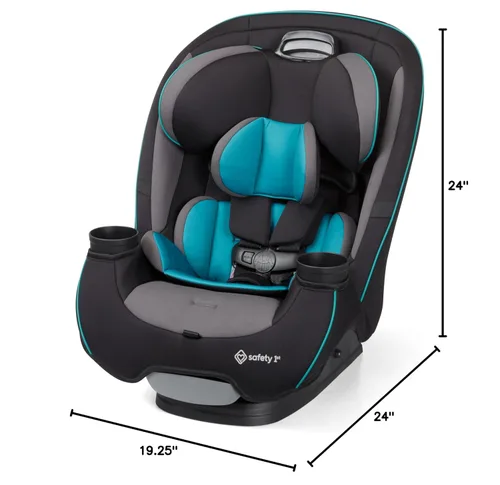 Miniatura 18 de Safety 1st Grow and Go Asiento convertible todo en uno delgado, orientado hacia atrás, de 5 a 40 libras, orientado hacia adelante (30–65 libras)