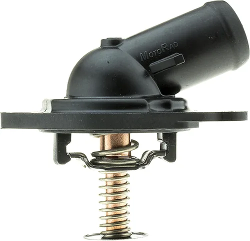 Miniatura 2 de MotoRad Termostato refrigerante del motor/conjunto de salida de agua, acero inoxidable