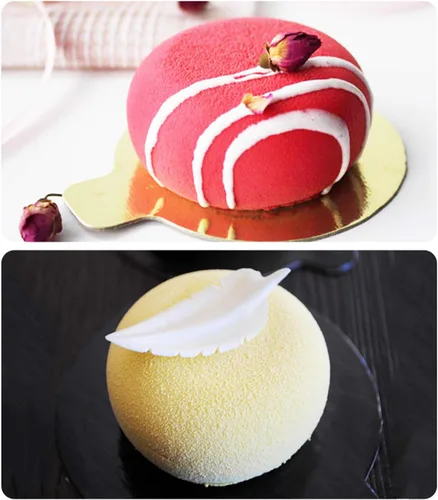 Miniatura 8 de OCPO Kitchen - Molde de silicona 3D en forma de piedra para hornear pastel de mousse, postre francés, pastelería, chocolate, pudín, cupcake