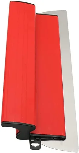 Miniatura 8 de Hoja de yeso roja Skimming Blade Enyesado Pintura Espátula de alisado Flexible Acabado Paleta Herramientas profesional 15.75inch 15.7 in herramienta