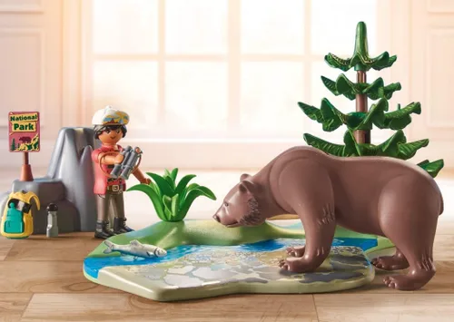 Miniatura 8 de PLAYMOBIL Wiltopia 71403 Excursión a los Animales de América, Juguetes Sostenibles, desde 4 años