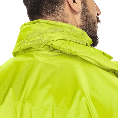 Miniatura 19 de 33,000ft - Chaqueta de lluvia impermeable y plegable para hombre, ligera, con capucha, cortavientos ideal para golf o ciclismo