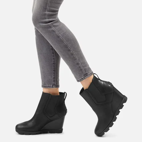 Miniatura 5 de SOREL Joan Uptown Chelsea - Botas de lluvia para mujer piel impermeable botines de cuña