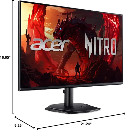 Miniatura 13 de Acer Nitro Monitor para juegos de 23.8" Full HD 1920 x 1080 IPS ZeroFrame AMD FreeSync Frecuencia de actualización de 144Hz 1ms (VRB)