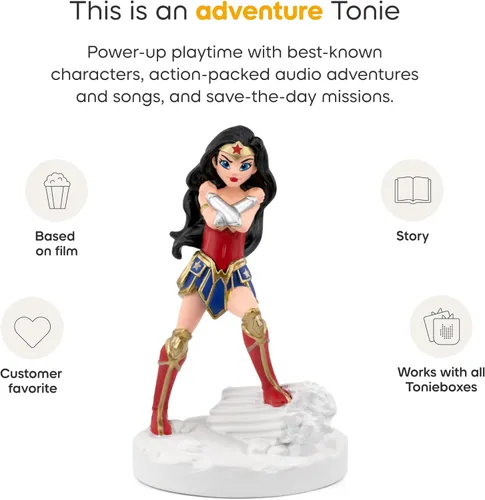 Miniatura 4 de Tonies Personaje de reproducción de audio de Wonder Woman de DC