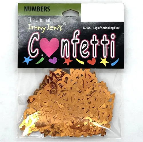 Miniatura 5 de Confetti Year 2024 Negro, Azul Royal Combo - 2 bolsas de media onza (1 oz)