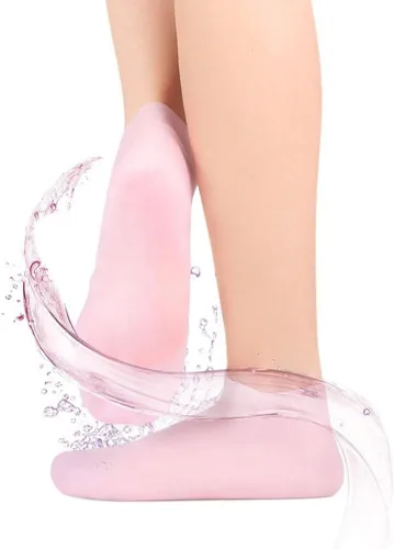 Miniatura 8 de FRCOLOR 2 pares de calcetines hidratantes exfoliantes para mujer, calcetines para botines, calcetines de niña, cubiertas de protección de pies