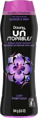 Miniatura 32 de Downy Unstopables - Perlas potenciadoras de aroma para lavadora, aroma fresco, 24 onzas, perlas de lavandería para protección contra olores, perlas