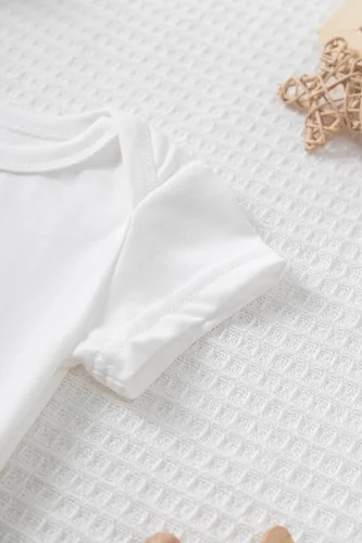 Miniatura 3 de Level 1 Adorable Baby Romper 100% Soft Cotton Onesie Bodysuit for Newborns & Infants