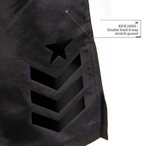 Miniatura 7 de Revgear Pantalones cortos de artes marciales de artes marciales de primera calidad para niños, duraderos y cómodos, abertura lateral para patear