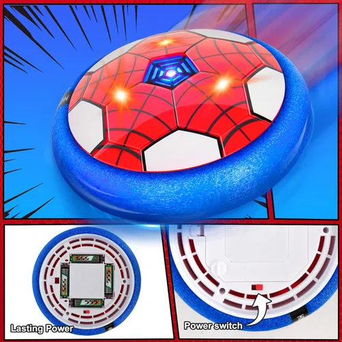 Miniatura 3 de Balón de Fútbol Flotante, Paquete de 2 - Juguetes de Fútbol de Interior para Niños, Juegos Deportivos Geniales para Niños y Niñas, Regalos