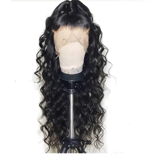 Miniatura 2 de Peluca de cabello humano con encaje frontal transparente HD de 13 x 6 pulgadas, densidad del 300 %, para mujer, 100% cabello humano Remy