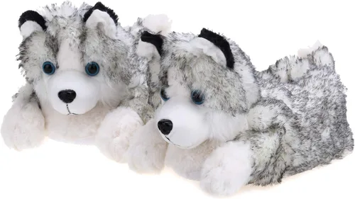 Miniatura 2 de Onmygogo Pantuflas peludas de invierno para perros para hombres y mujeres
