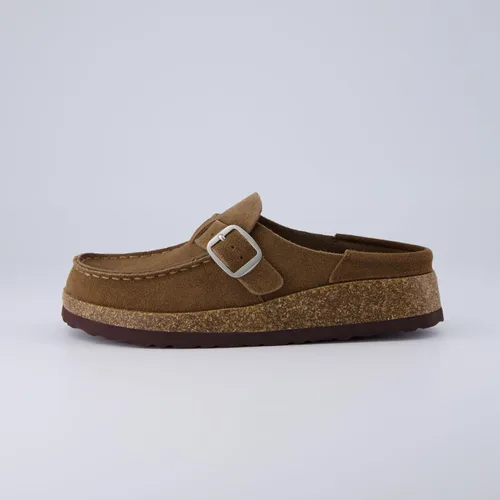 Miniatura 2 de CUSHIONAIRE Women's Hobby Genuine Leather Cork Footbed Clog with +Comfort