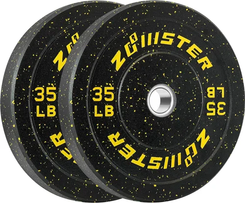Disco de Peso Bumper Disco Olímpico Hi-Temp Disco de Peso Bumper con Inserto de Acero Disco de Levantamiento de Pesas para Entrenamiento de Fuerza