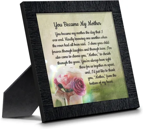 Miniatura 9 de Crossroads Home Décor Regalos para suegra - Regalos de nuera, You Became My Mother 7346BW