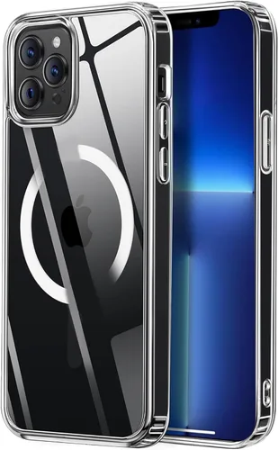 Miniatura 80 de Tigowos Magnetic Guardian - Funda diseñada para iPhone 11 Pro [probada en caídas de grado de 10 pies y compatible con MagSafe] Funda delgada Negro