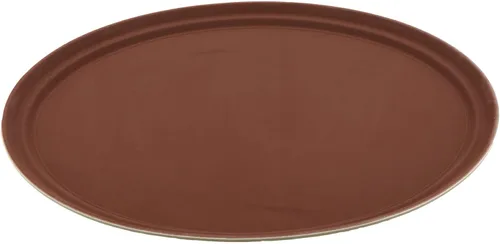 Miniatura 17 de G.E.T. NS-1014-BR Bandeja rectangular antideslizante de plástico sin BPA, de 10 x 14 pulgadas, color marrón