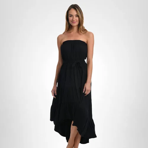 Miniatura 128 de La Blanca Vestido midi para cubrir el traje de baño para mujer