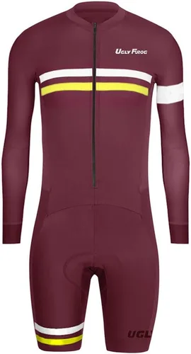 Miniatura 43 de UGLY FROG Traje de triatlón para hombre de manga corta Jersey de piernas cortas Skinsuit Tri Kit Ciclismo Skinsuit Team Bike Ropa