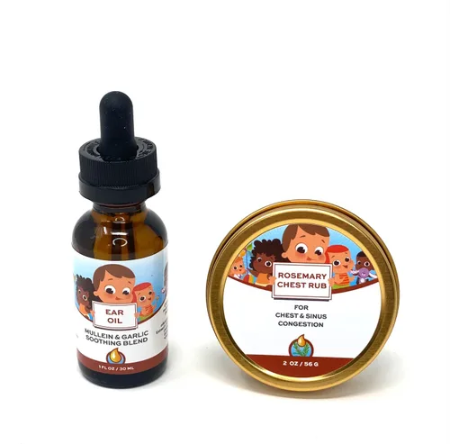 Miniatura 10 de Punkin Butt Paquete de aceite de dentición para bebés y bálsamo labial para aliviar el dolor de encías y labios agrietados, todo natural, orgánico