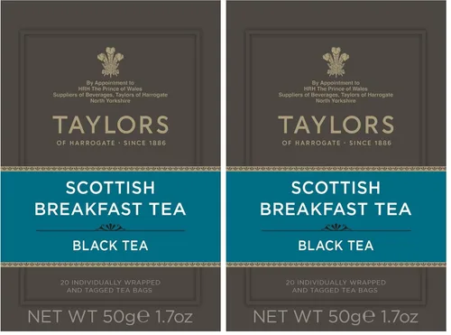 Miniatura 17 de Taylors of Harrogate Classic Chai, té negro, bolsas envueltas individualmente, 20 unidades (paquete de 1), especiado, aromático y cálido
