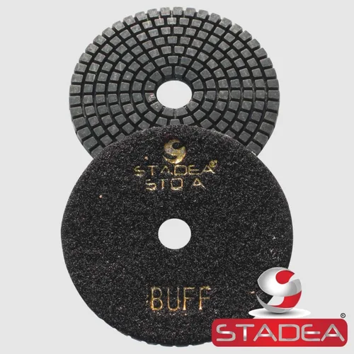 Miniatura 14 de Grit 50 4" Diamond Pulir Pads Premium Grado Mojado Flexible 3 MM Alto