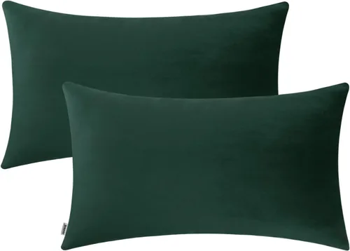 Miniatura 39 de Jeneoo Cómodas fundas de almohada de terciopelo suaves y gruesas para niños, para sofá, fundas de cojín decorativas sólidas cuadradas para Lavanda