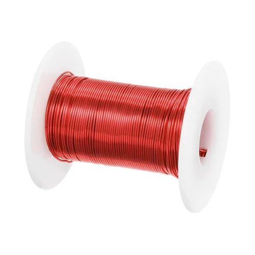 Miniatura 48 de MECCANIXITY - Alambre magnético de calibre 46 AWG - 0.04mm Hilo de cobre esmaltado - Bobina de alambre magnético de 14669 pies (4471m) - 50g Grado F