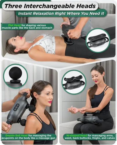 Miniatura 5 de Lunix Masajeador LX26 FSA para piernas y cuerpo completo, masajeador de vibración de mano para aliviar el estrés, relajación y comodidad muscular