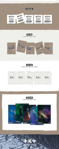 Miniatura 6 de TXT The Name Chapter : FREEFALL Contenido del 3er Álbum+Tarjeta Fotográfica+Pegatina+Seguimiento Sellado Tomorrow X Together