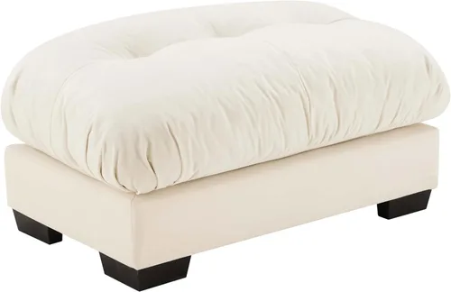 Miniatura 19 de Sofá modular de gran tamaño de 94 pulgadas, sofás seccionales grandes de color beige y blanco para sala de estar, juego de sofá de terciopelo, sofás