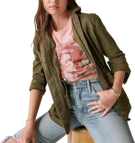 Miniatura 3 de Lucky Brand Camiseta estilo boyfriend, bordado Bowie para mujer