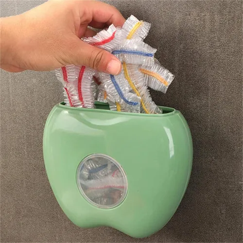 Miniatura 2 de Caja de almacenamiento de plástico, sin perforaciones, gran capacidad, ahorro de espacio, a prueba de polvo, dispensador de cocina y baño