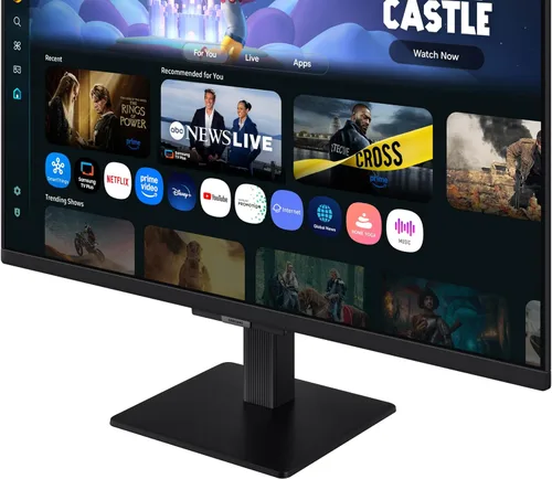 Miniatura 19 de Samsung Monitor inteligente FHD de 27 pulgadas serie M5 (M50F) con TV en streaming, altavoces, HDR10, Gaming Hub, múltiples puertos, rastreador