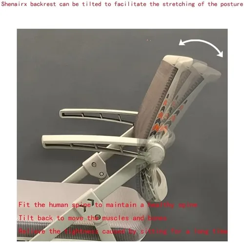 Miniatura 5 de 【1 unidad】 Silla ergonómica con ruedas giratorias de malla para anidación de invitados, apilamiento para oficina, escuela, aula, entrenamiento
