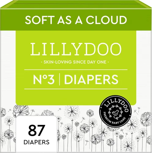 Miniatura 16 de LILLYDOO Pañales desechables para bebé, talla 6 (29+ libras), 57 unidades, protección absorbente contra fugas, ultra suave, piel sensible