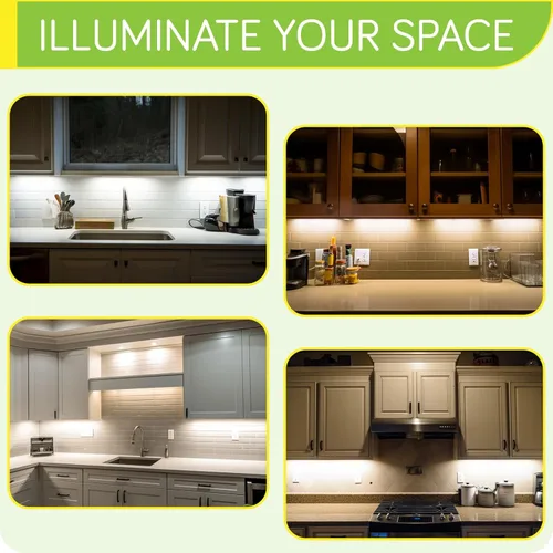 Miniatura 6 de Barra de luz LED para debajo del gabinete, luz de barra de 12 pulgadas para encimera de cocina, pantalla de colección, iluminación de acento
