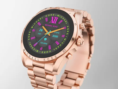 Miniatura 7 de Michael Kors - Reloj inteligente con pantalla táctil Gen 6 con altavoz frecuencia cardíaca oxígeno en la sangre GPS pagos sin contacto