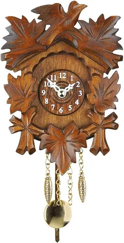 Trenkle Kuckulino Reloj de la Selva Negra con Movimiento de Cuarzo y Campanilla de Cuco TU 2015 PQ