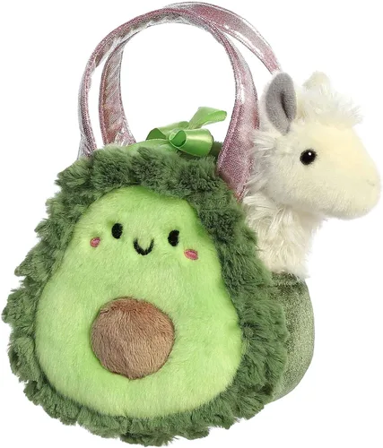 Miniatura 2 de Aurora Fashion Fancy Pals Foodie Avocado - Peluche con elegante bolso para divertirse con disfraz, perfecto para niños de 3 años, disfraces