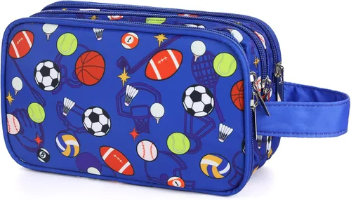 Miniatura 8 de Neceser infantil para niñas y niños, tinte azul