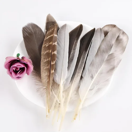 Miniatura 5 de MAOFENG 20 plumas naturales de faisán, 5 estilos de 5 a 9 pulgadas, 5.1-9.1 in para manualidades, boda, hogar, fiesta, sombrero, arreglos florales