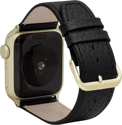 Miniatura 9 de Bandini Correas de cuero para mujer para Apple Watch de 1.496 pulgadas, 1.575 pulgadas, 1.614 pulgadas para mujer, correa delgada de cuero iWatch