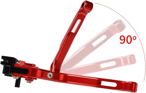 Miniatura 4 de Palancas de embrague de freno extensibles ajustables para motocicleta para Yamaha MT03 MT-03 2015 2016 2017 2018 2019 2020 (color : B)