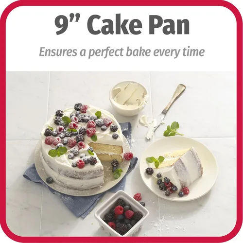 Miniatura 3 de Good Cook Utensilios Antiadherentes para Hornear, pastel redondo, Gris oscuro