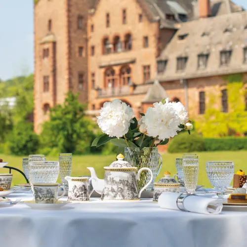 Miniatura 5 de Villeroy & Boch Audun Ferme - Tetera de 37 onzas, porcelana premium, fabricada en Alemania