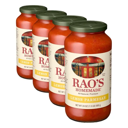 Miniatura 25 de Rao's Homemade Salsa de pasta de cuatro queso, 24 onzas, salsa de tomate, todo propósito, salsa de pasta apta para keto, tomates de alta calidad